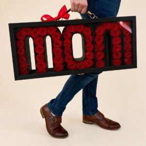 Mom Frame Arrangement Red