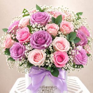 Cotton candy roses